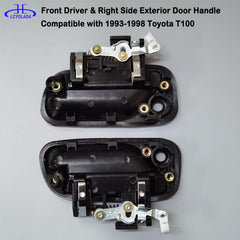 Lcyolada exterior door handle for Toyota T100 front right, chrome lever for smooth access.