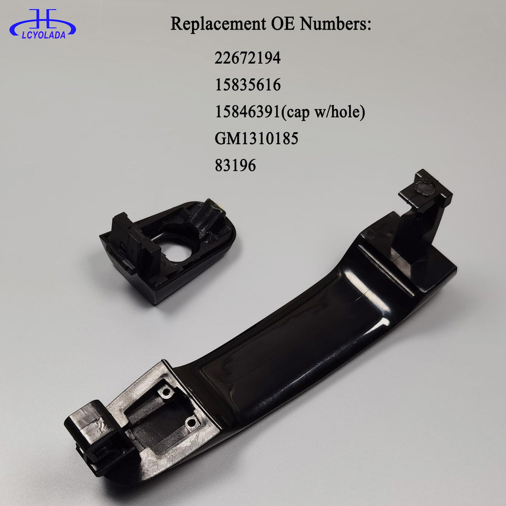 Lcyolada front driver side door handle for Pontiac Torrent; vehicle-position specific fit.