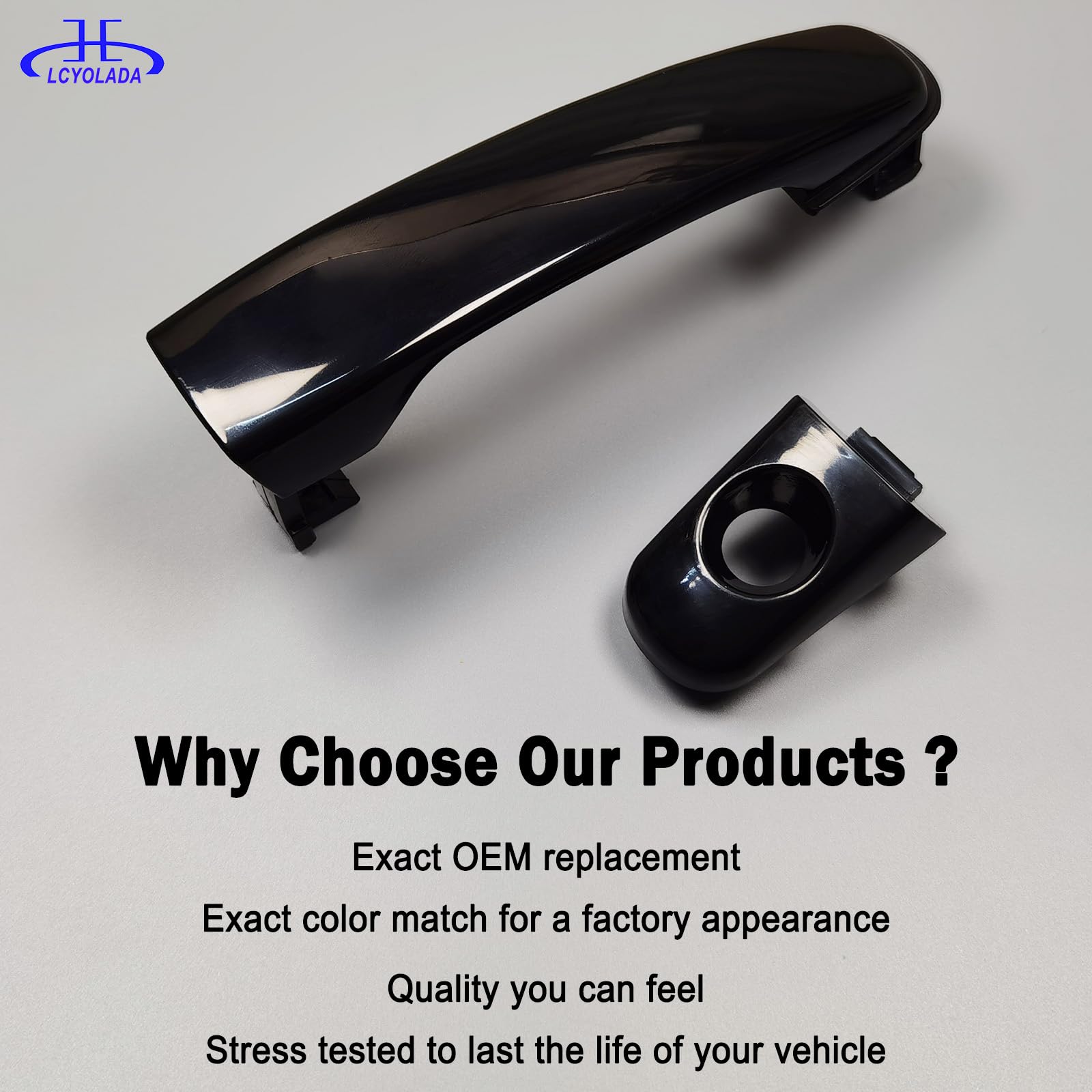 Lcyolada front driver side door handle for Suzuki XL-7; tested for long-term use.