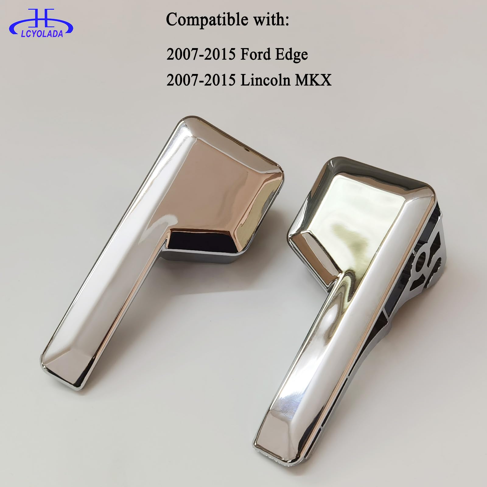 Lcyolada interior door handle for Ford Edge rear-right, smooth operation