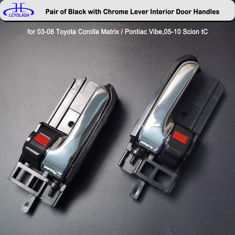 Lcyolada interior door handle for Pontiac Vibe provides a seamless look.