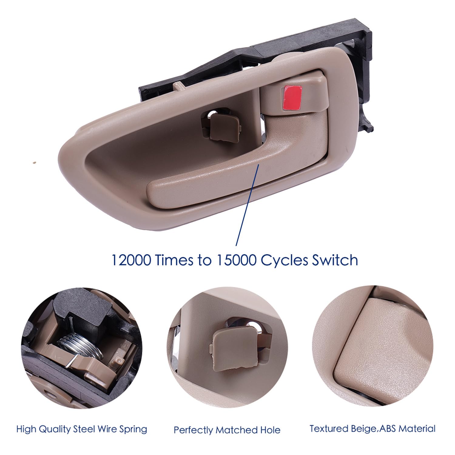 Lcyolada four-door beige bezel set for a cohesive interior update