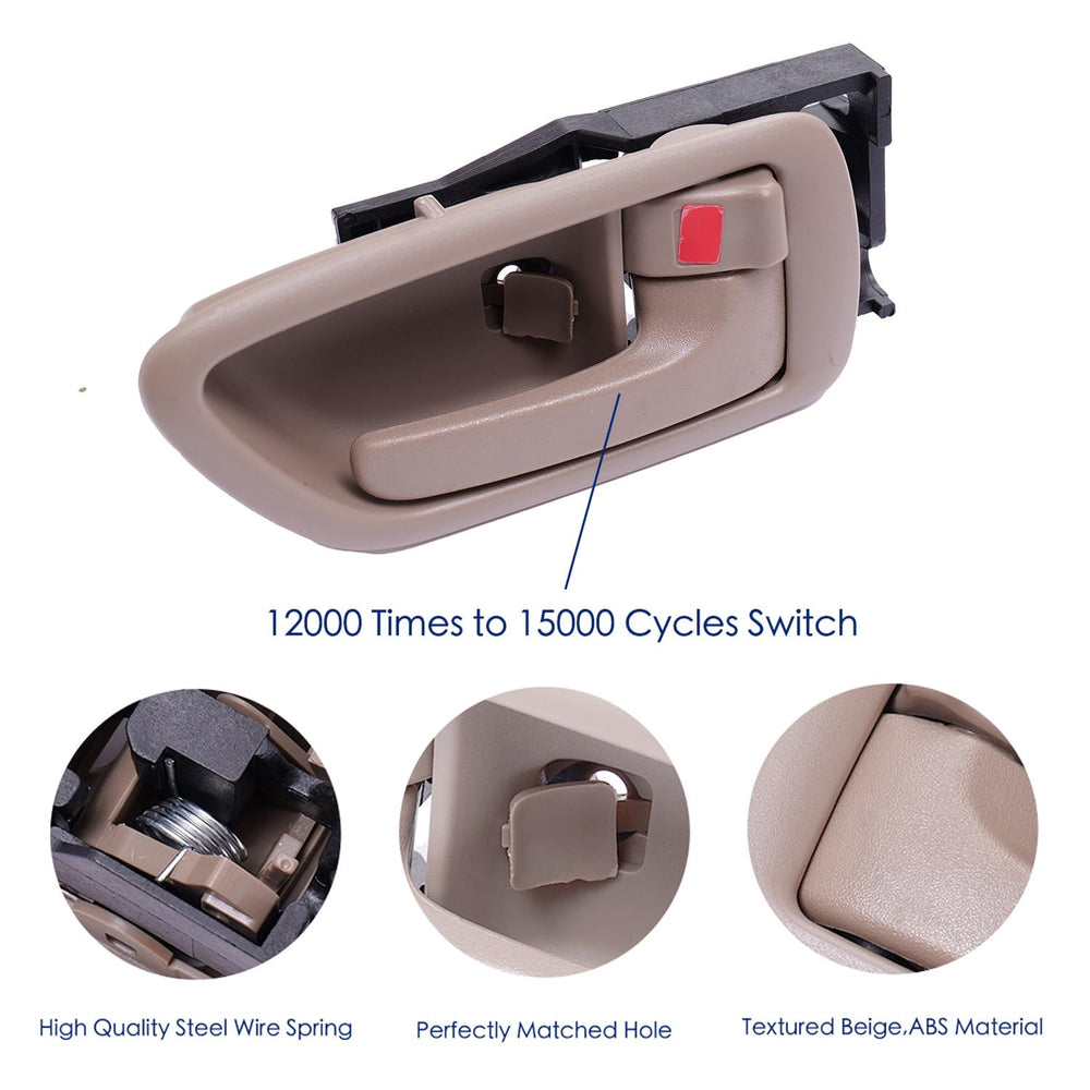 Lcyolada four-door beige bezel set for a cohesive interior update