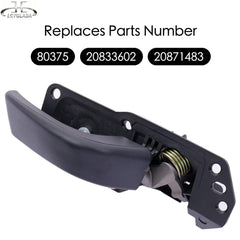 Lcyolada fitment chart for interior door handle compatibility