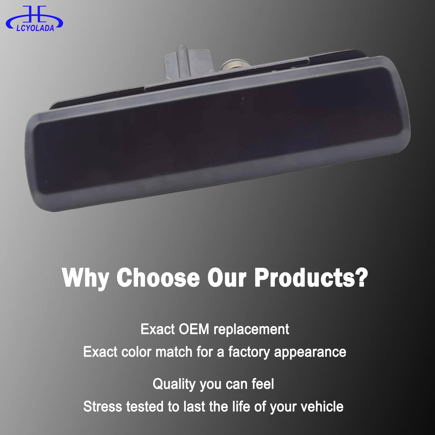 Lcyolada exterior door handle for long-term use on Chevy Astro and Safari.