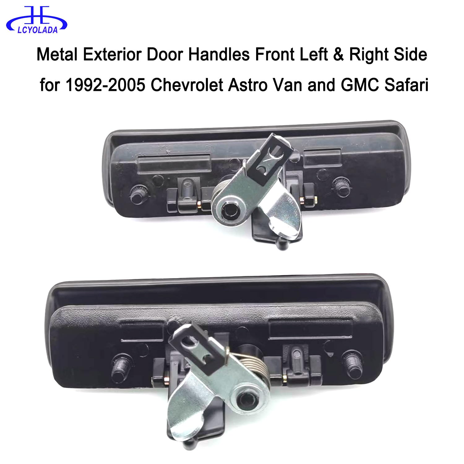 Lcyolada exterior door handle for Chevy Astro, front passenger side, smooth operation and secure fit.