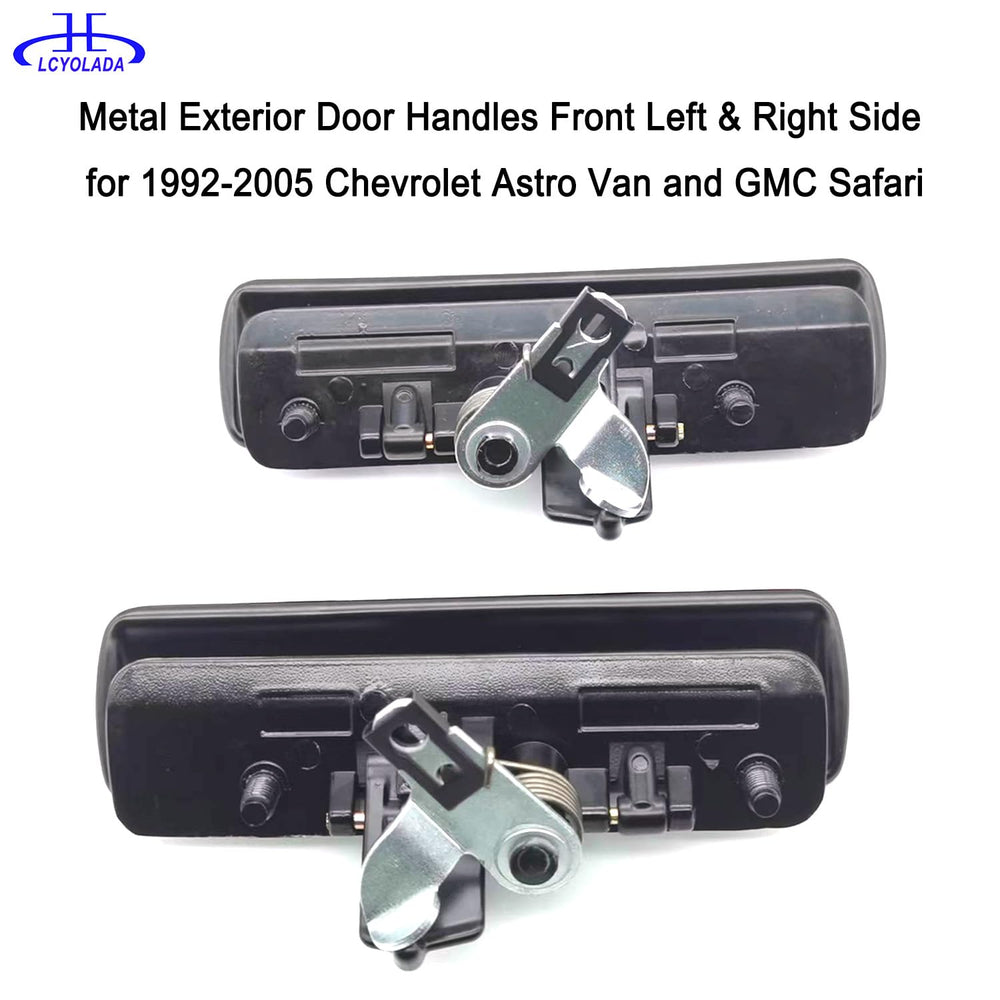 Lcyolada exterior door handle for Chevy Astro, front passenger side, smooth operation and secure fit.