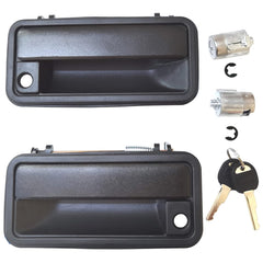 Lcyolada metal exterior door handle left front view for Chevy trucks with OEM-like fit
