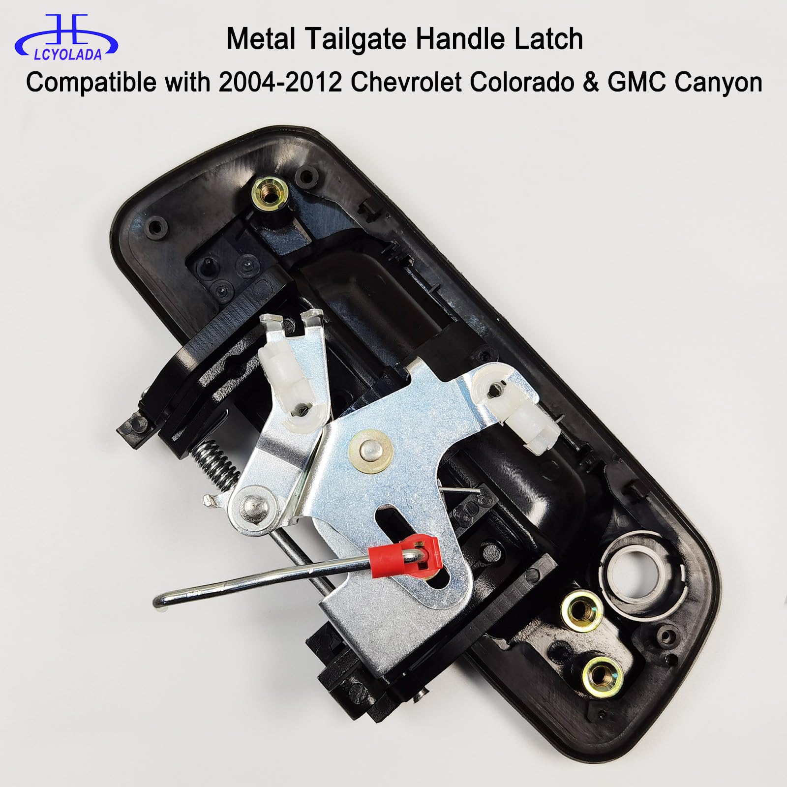 Lcyolada tailgate handle for GMC Canyon with textured finish and secure fit