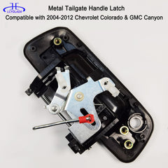 Lcyolada tailgate handle for GMC Canyon with textured finish and secure fit