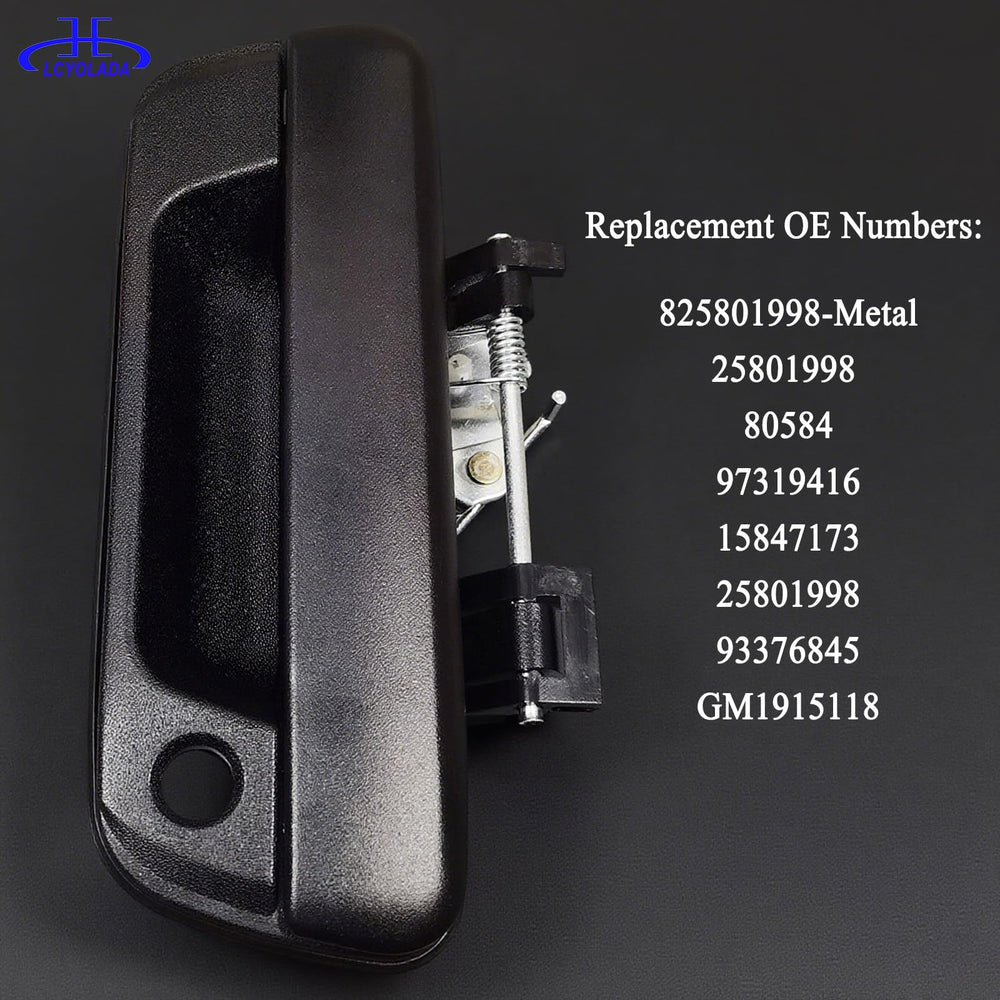 Lcyolada metal tailgate handle for Isuzu i-290 showcasing simple replacement
