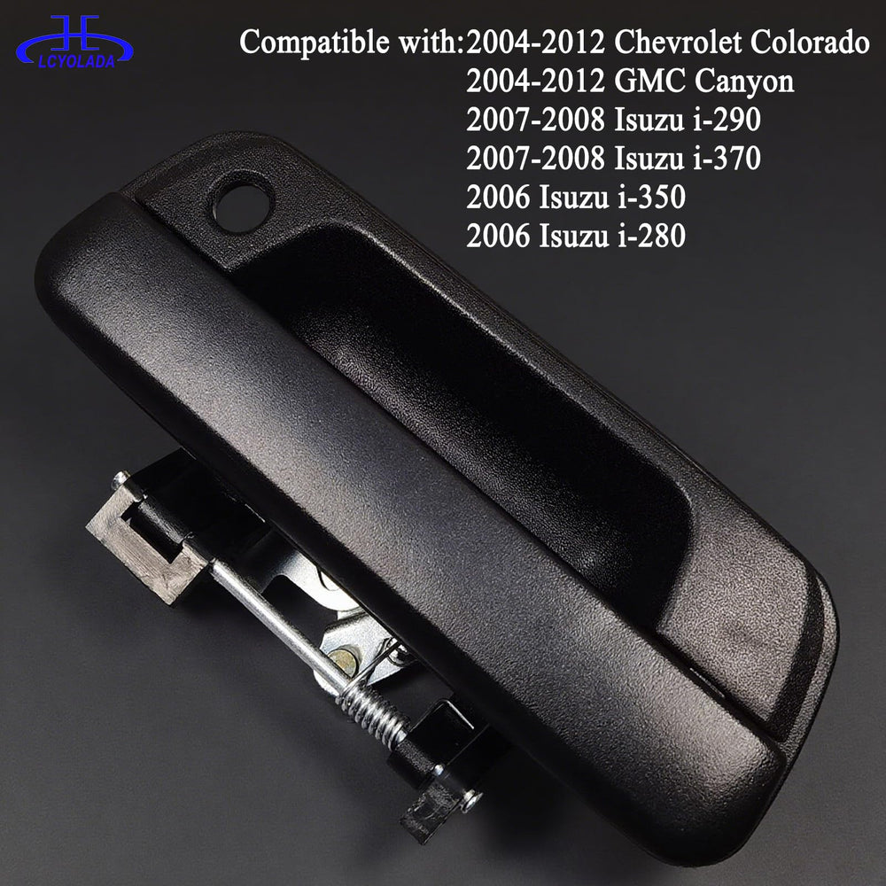 Lcyolada tailgate handle for Isuzu i-350 emphasizing durable outdoor-ready design