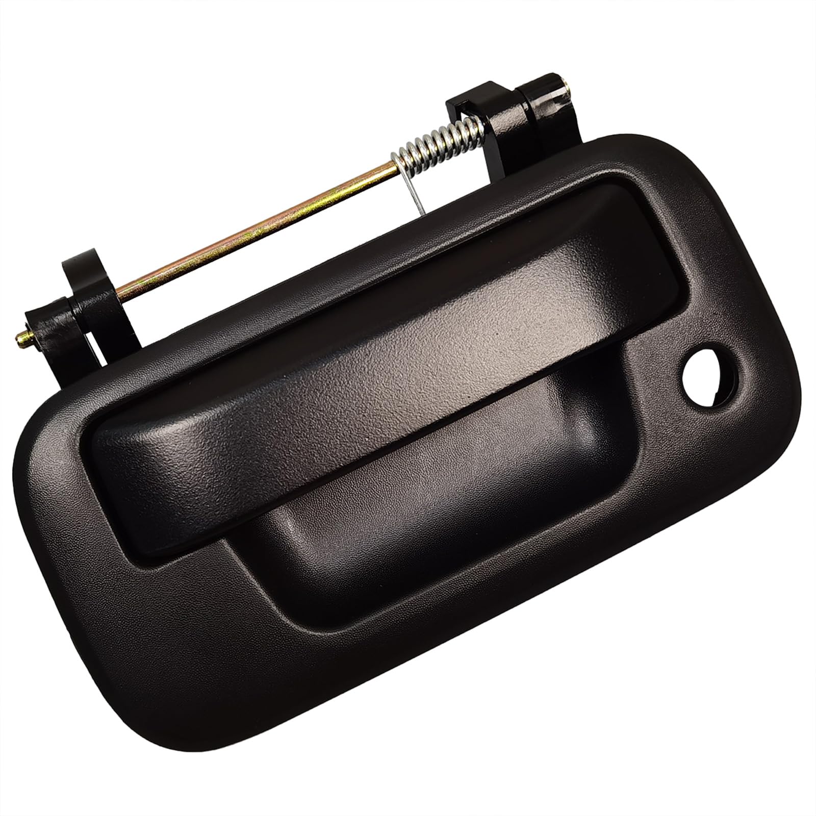 Lcyolada metal tailgate handle latch exterior with textured finish for Ford trucks