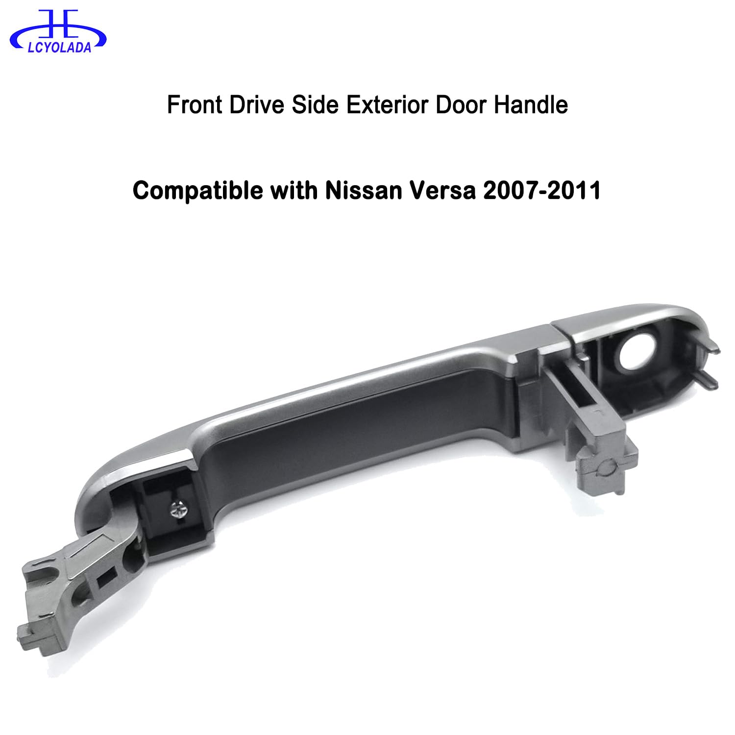 Lcyolada Nissan Versa Tiida front-left handle with keyhole for easy entry.