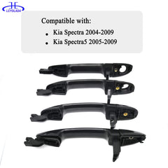 Lcyolada rear exterior door handle for Kia Spectra, durable exterior part.