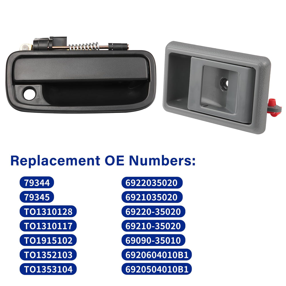 Lcyolada tailgate handle for Toyota Tacoma 1995-2000 — easy access and sturdy design.