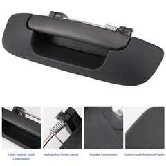 Lcyolada tailgate handle latch OEM design for Dodge Ram direct-fit replacement.