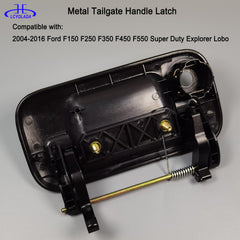 Lcyolada tailgate handle latch for Ford F-150, OEM-style replacement