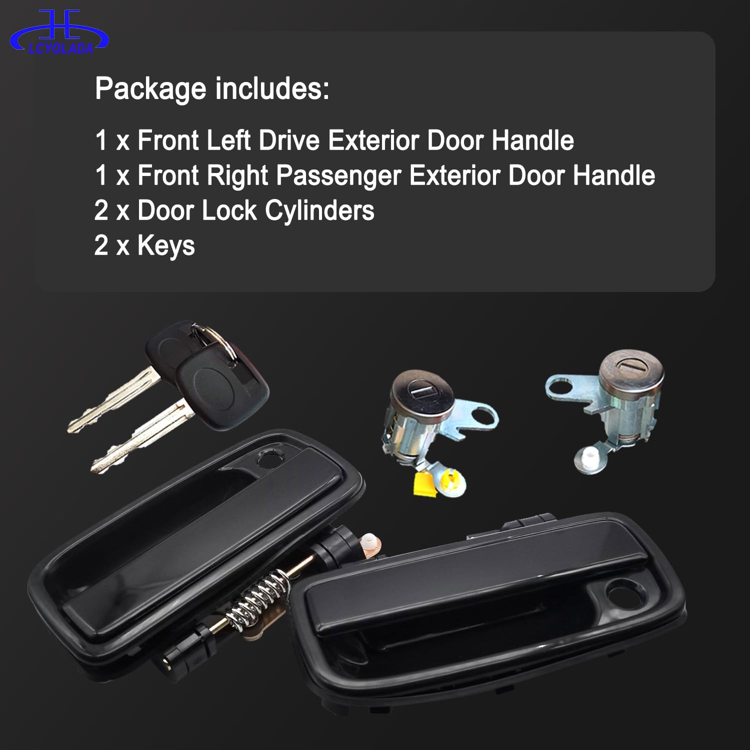 Lcyolada warranty and support banner indicating 1-year coverage for peace of mind.