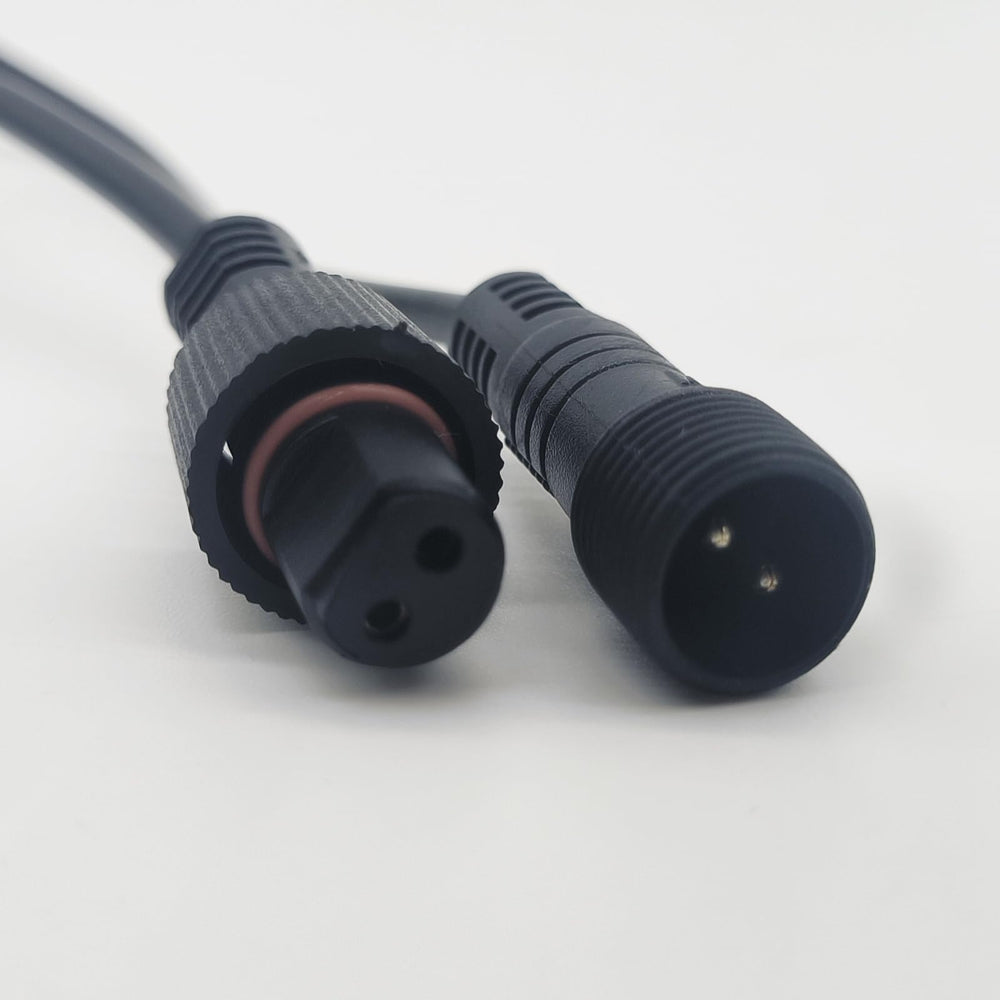 Durable extension cable set for underglow lighting on RVs and ATVs.
