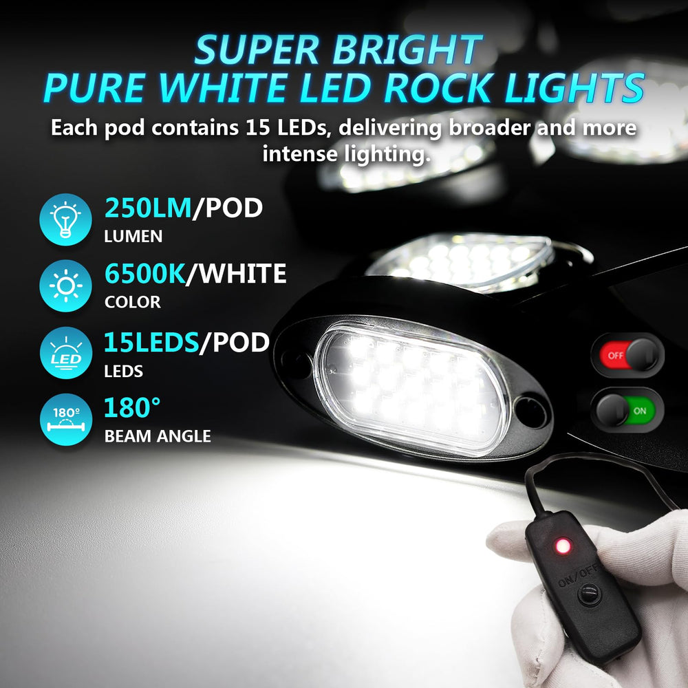 LD DARKEAGLE plug-and-play wiring for easy installation on trucks and off-road vehicles.