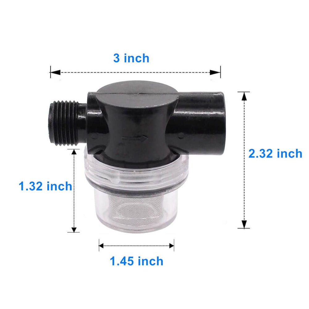 Removable bowl allows fast, easy cleaning of the screen.