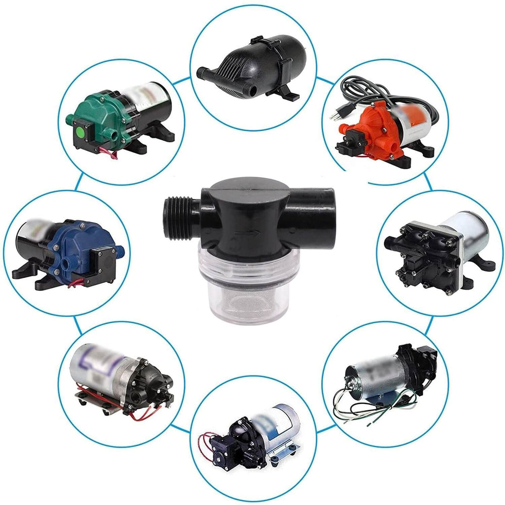 Comes in a 2-pack for versatile placement in RV plumbing.