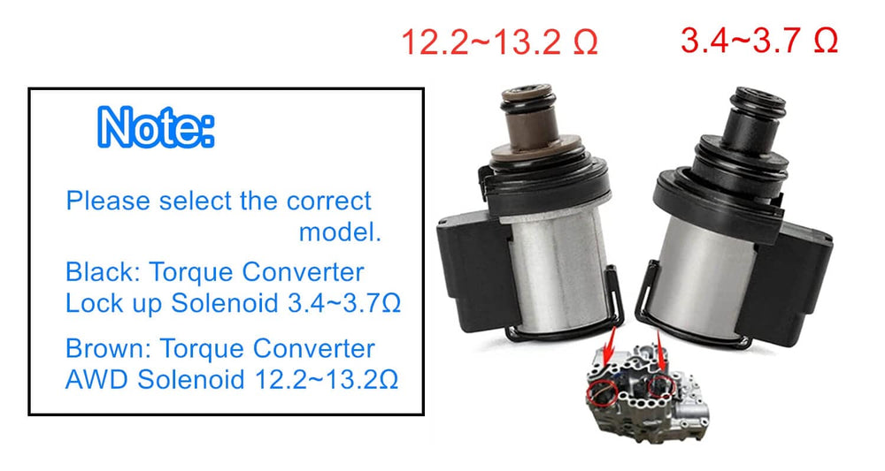 LDCRE CVT solenoid assembly ready for Subaru TR580/TR690 installation.