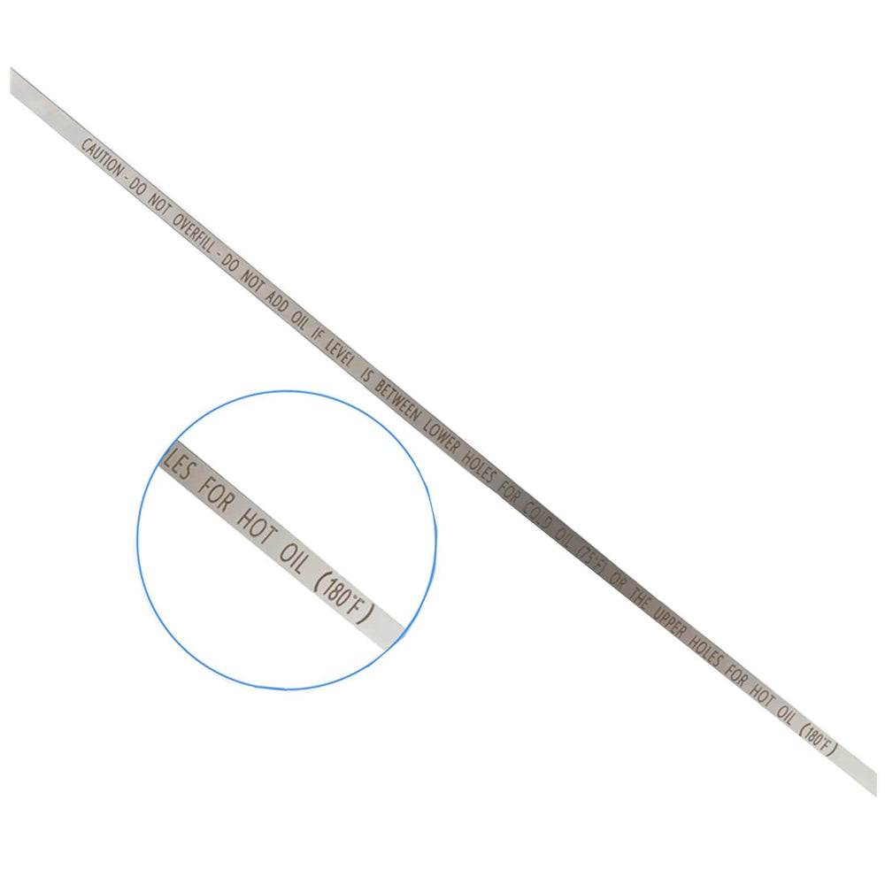 LDCRE packaging shows contents and installation-ready dipstick