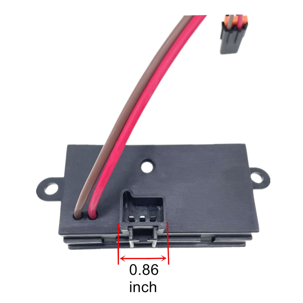 LDCRE direct-fit blower motor resistor close-up highlights durability.