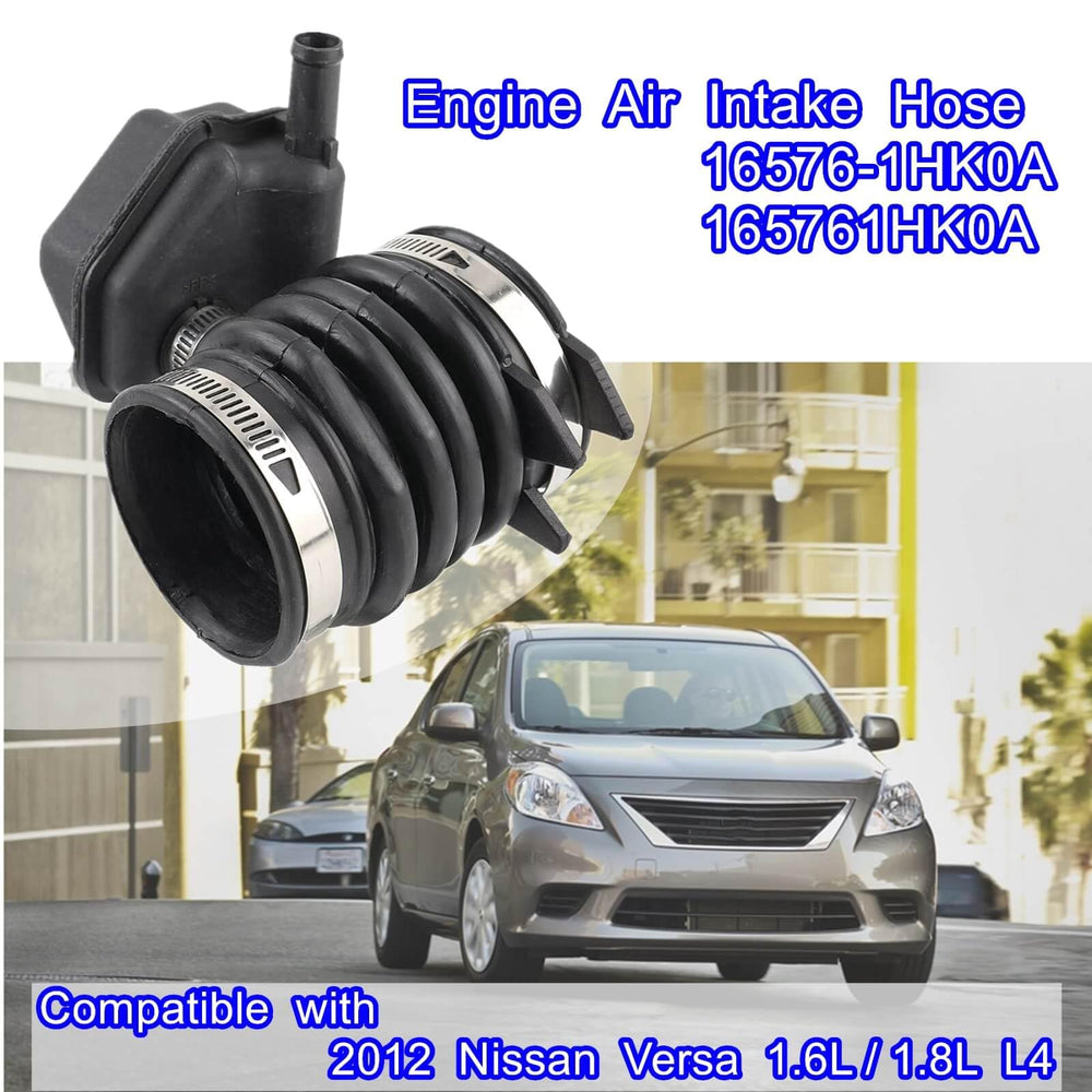 LDCRE engine air intake hose 16576-1HK0A front view highlighting precise fit