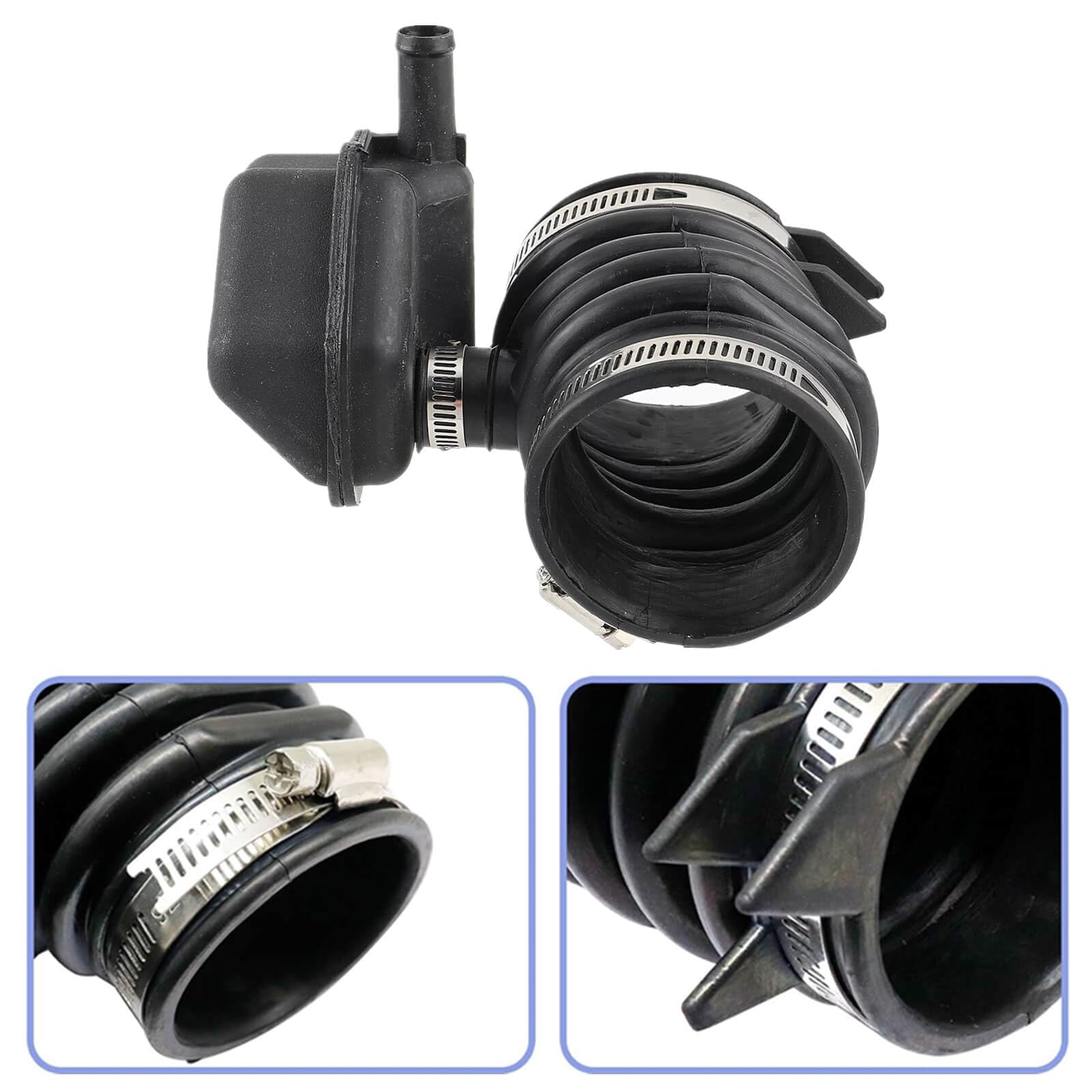 LDCRE engine air intake hose 16576-1HK0A material detail shows durable exterior