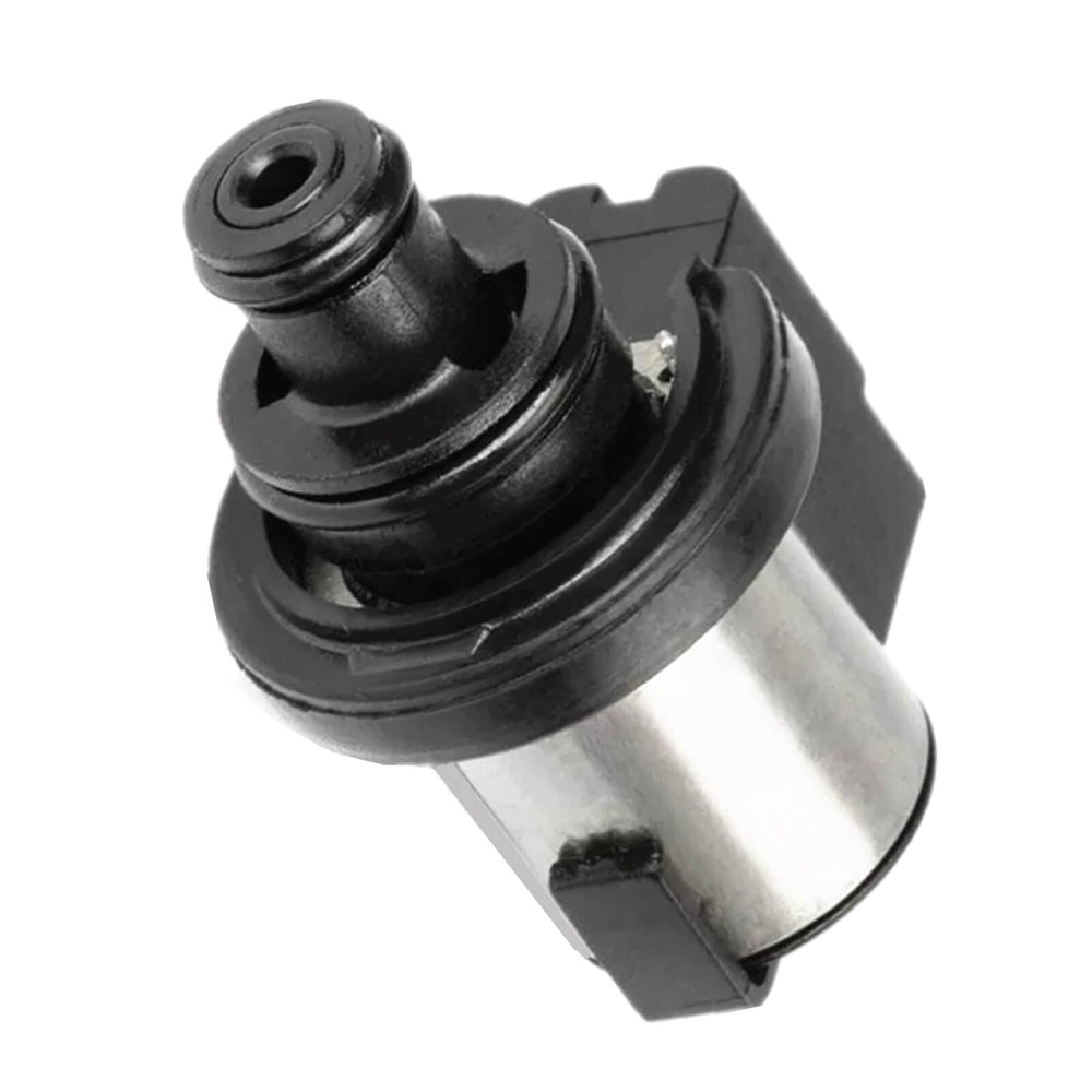 LDCRE lock-up solenoid close-up shows precise coil and connector for CVT.