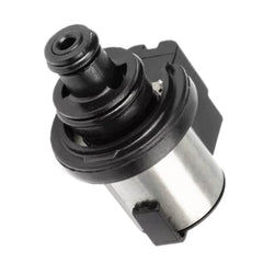 LDCRE lock-up solenoid close-up shows precise coil and connector for CVT.