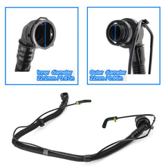 LDCRE PCV valve tubing top engine on Cruze highlights compatibility with 1.4L.
