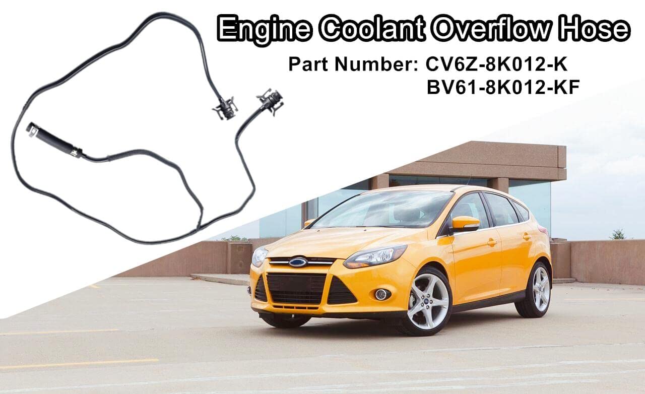LDCRE Ford Focus coolant hose image shows direct-fit connection and reliable performance.