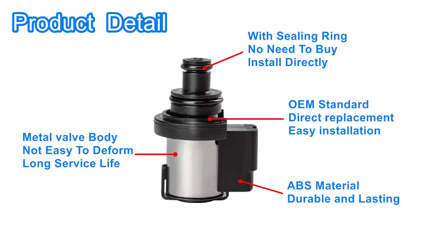 LDCRE lock-up solenoid fits Subaru TR580/TR690 CVT models.