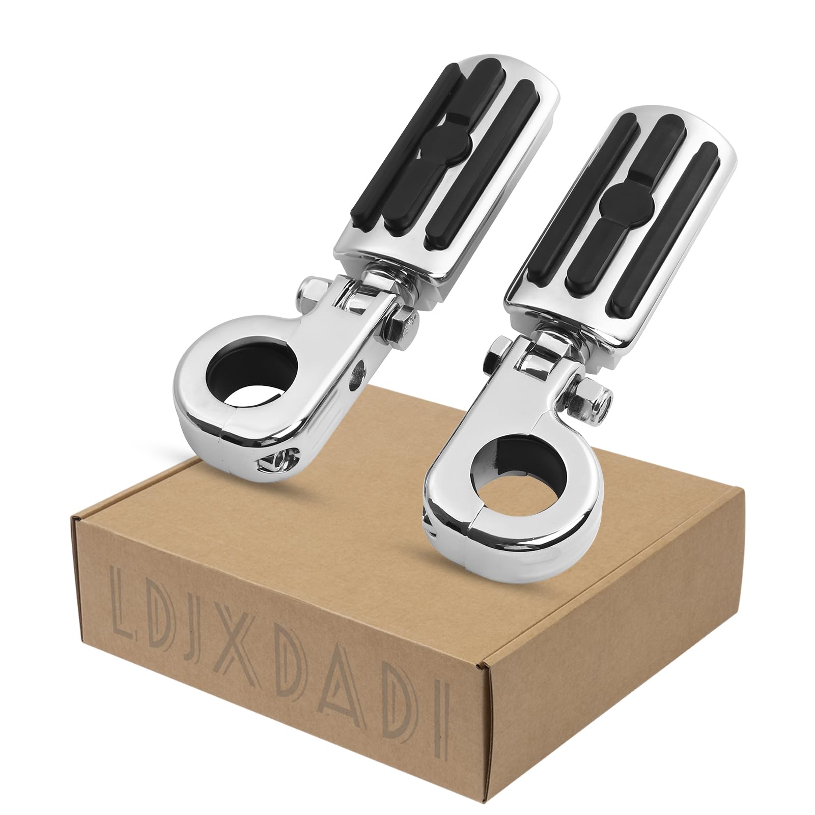 LDJXDADI highway footpegs assembly view highlighting durable construction