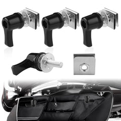 LDJXDADI Saddlebag Lever Lock Mounting secures saddlebags on touring bikes