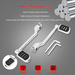 LDJXDADI shifter pegs with mounting hardware for installation