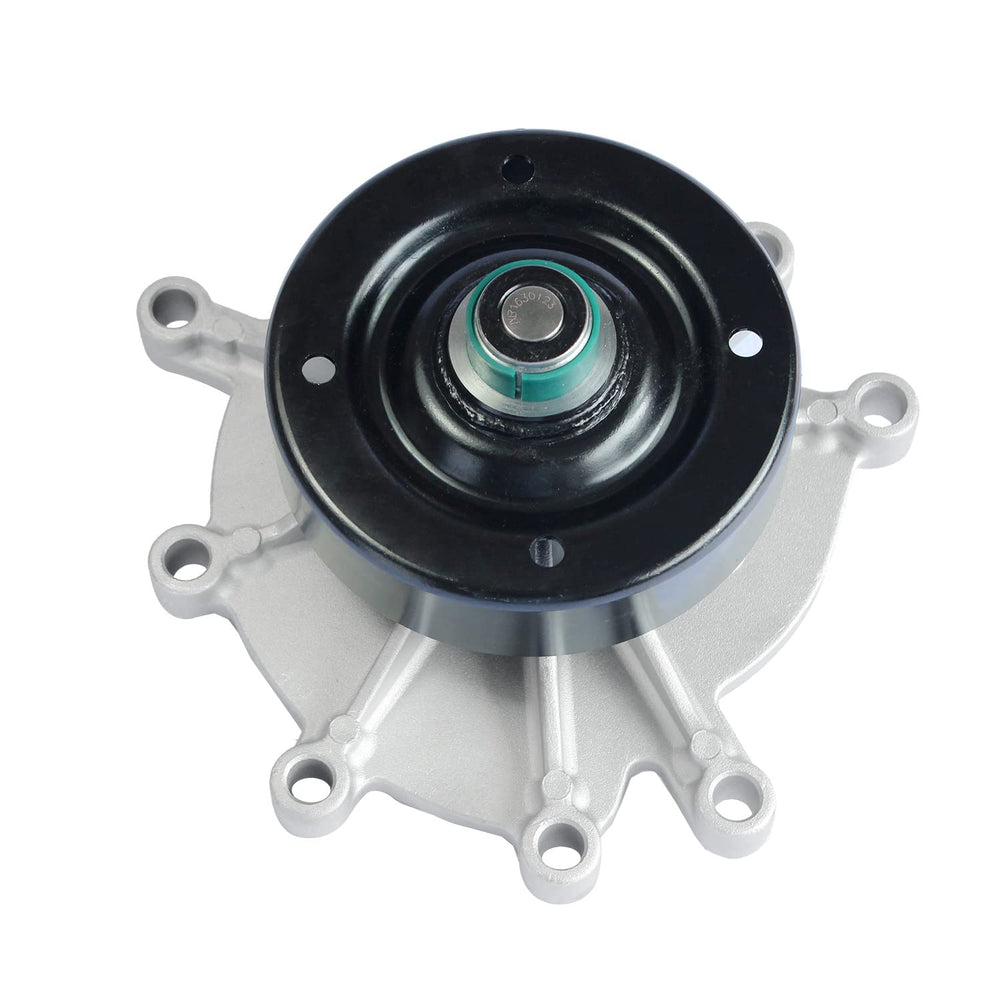 LDMINDA AW7163 water pump front view with compact, durable design for tight engine bays.