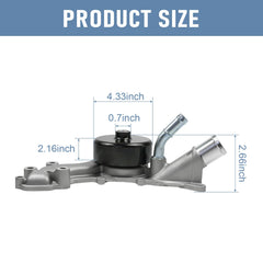 LDMINDA AW6169 fitment image shows broad 3.6L V6 vehicle compatibility