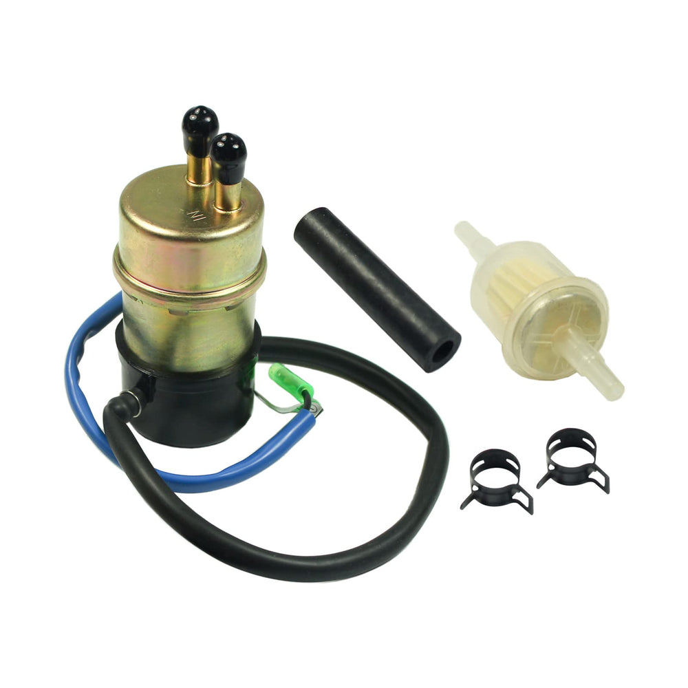 LDMINDA electric fuel pump 12V with 8mm inlet/outlet for Kawasaki Mule reliability