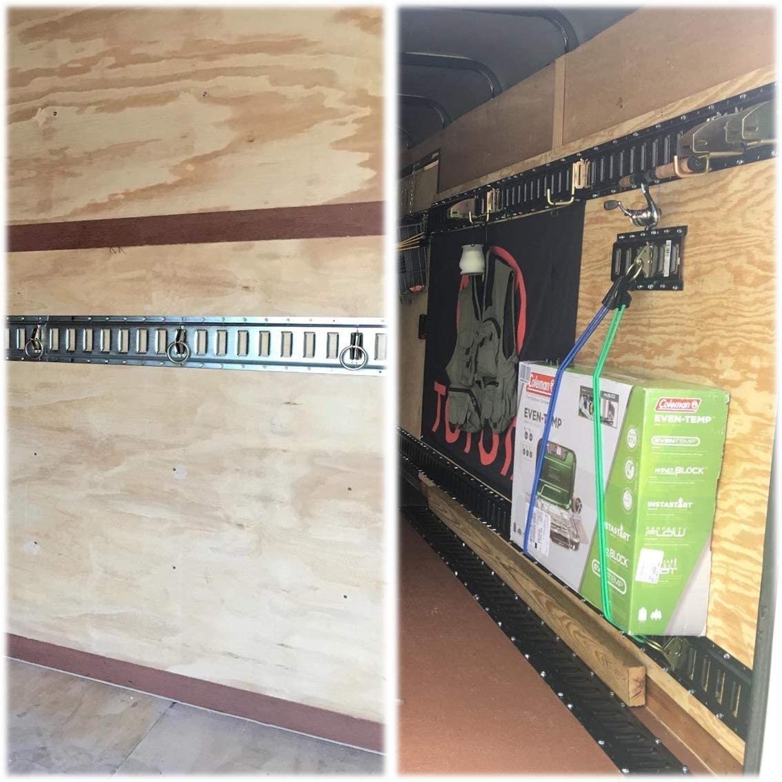 LE KAPMOZ ten-pack ready for vans and flatbeds with E-track rails.