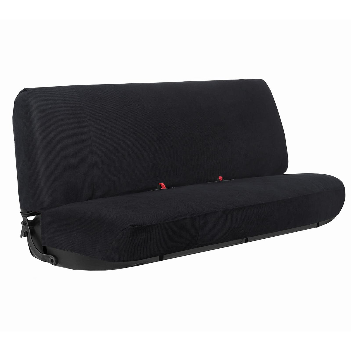 Leader Accessories front solid bench seat cover with universal fit protects truck seats.