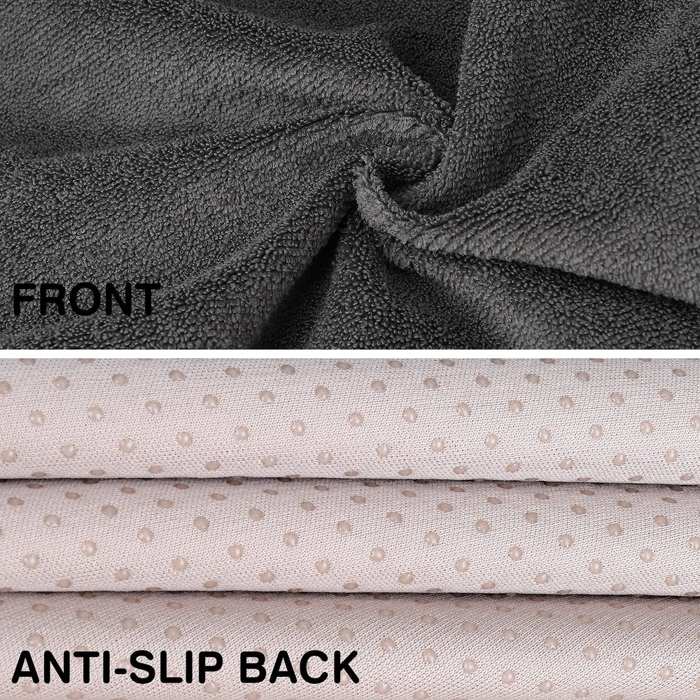 Leader Accessories Grey Waterproof Towel Seat Cover machine washable for quick post-workout cleaning.