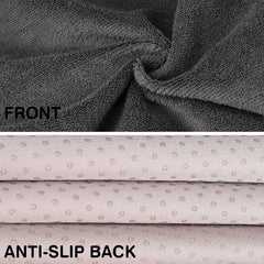 Leader Accessories Grey Waterproof Towel Seat Cover machine washable for quick post-workout cleaning.