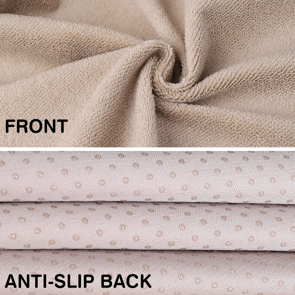 Leader Accessories soft towel lining protects upholstery from water and sweat during gym sessions.