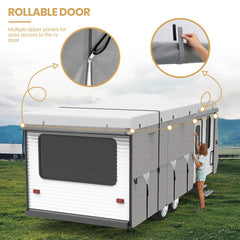Leader Accessories travel trailer cover tension straps provide wind resistance