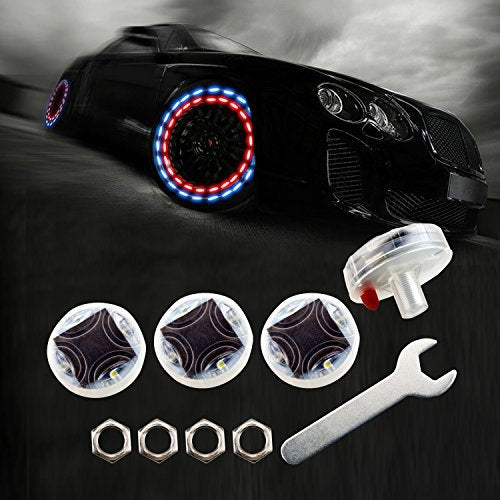 Designed for Schrader valve caps with durable weatherproof construction.